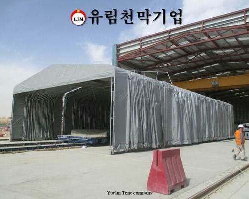 [전동식 자바라천막] '충남 예산'
